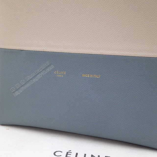 Celine女包 賽琳手提購物袋 Celine Cabas手掌紋水桶包  slyd2018